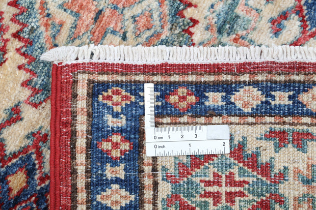 Hand Knotted Royal Kazak Wool Rug 2' 10" x 3' 11" - No. AT60410