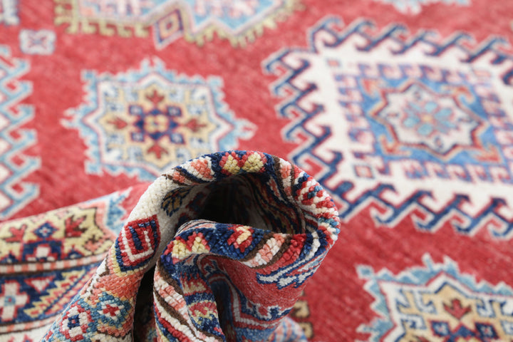 Hand Knotted Royal Kazak Wool Rug 6' 0" x 8' 7" - No. AT58924