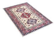 Hand Knotted Royal Kazak Wool Rug 2' 11" x 4' 1" - No. AT22008