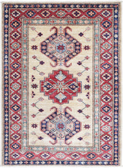 Hand Knotted Royal Kazak Wool Rug 2' 11" x 4' 1" - No. AT22008