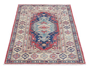 Hand Knotted Royal Kazak Wool Rug 2' 10" x 4' 1" - No. AT21820