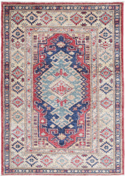 Hand Knotted Royal Kazak Wool Rug 2' 10" x 4' 1" - No. AT21820