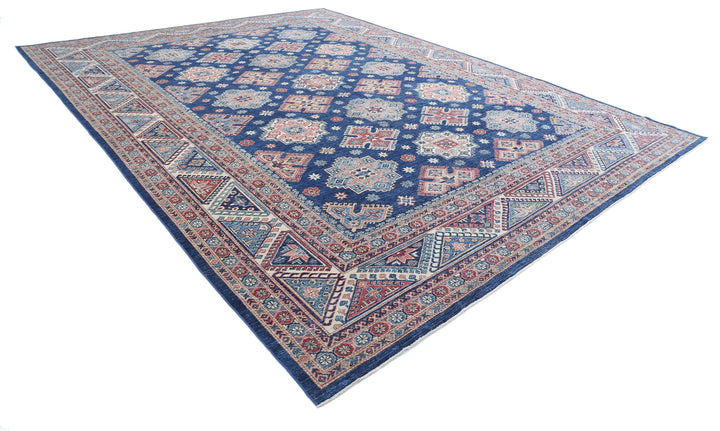 Hand Knotted Royal Kazak Wool Rug 11' 10" x 15' 4" - No. AT20271