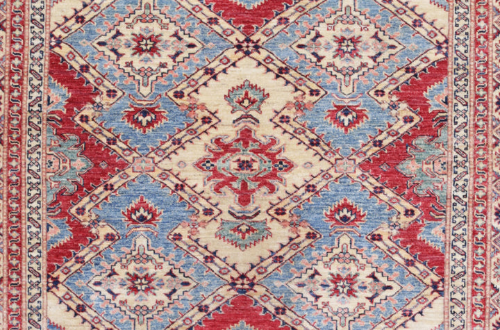 Hand Knotted Royal Kazak Wool Rug 5' 6" x 7' 10" - No. AT24339