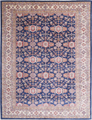 Hand Knotted Royal Kazak Wool Rug 8' 11" x 11' 8" - No. AT17885