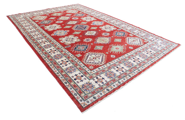 Hand Knotted Royal Kazak Wool Rug 8' 10" x 12' 10" - No. AT78236