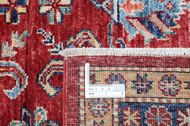 Hand Knotted Royal Kazak Wool Rug 6' 7" x 8' 8" - No. AT31388