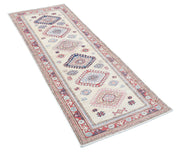 Hand Knotted Royal Kazak Wool Rug 2' 4" x 6' 3" - No. AT72834