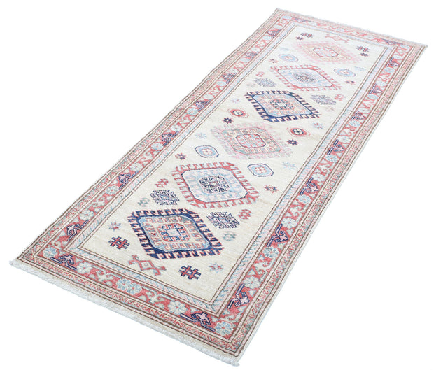 Hand Knotted Royal Kazak Wool Rug 2' 4" x 6' 3" - No. AT72834