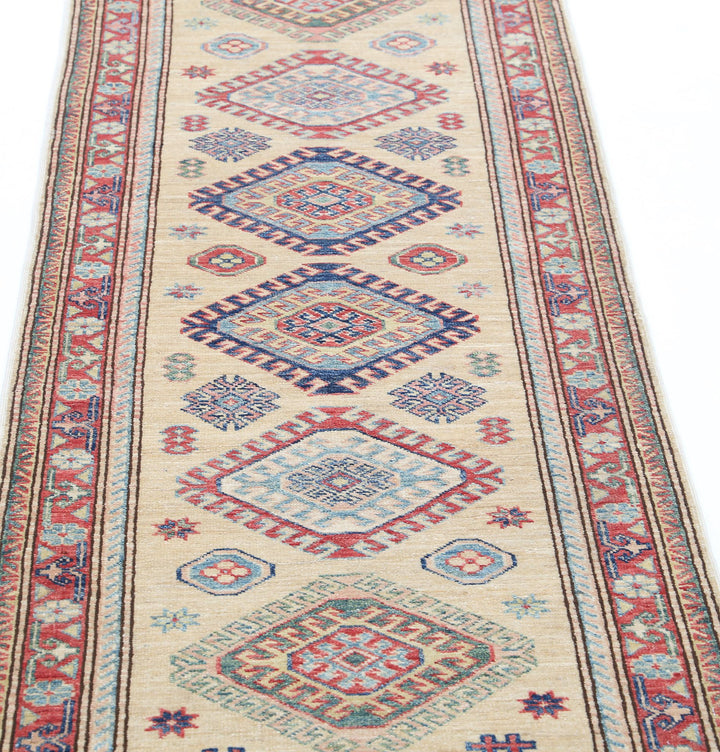 Hand Knotted Royal Kazak Wool Rug 2' 4" x 6' 5" - No. AT64493