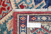 Hand Knotted Royal Kazak Wool Rug 2' 10" x 4' 2" - No. AT28777