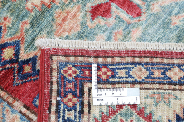 Hand Knotted Royal Kazak Wool Rug 2' 10" x 4' 2" - No. AT44684