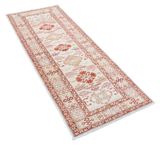 Hand Knotted Royal Kazak Wool Rug 2' 8" x 6' 6" - No. AT72052