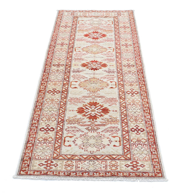 Hand Knotted Royal Kazak Wool Rug 2' 8" x 6' 6" - No. AT72052