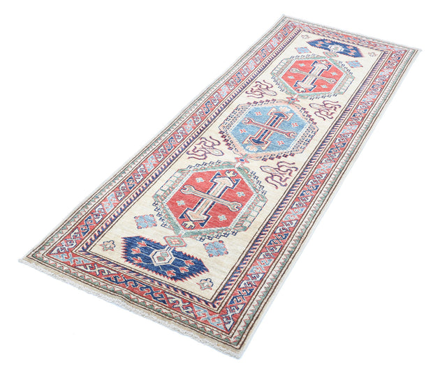 Hand Knotted Royal Kazak Wool Rug 2' 5" x 6' 7" - No. AT25665