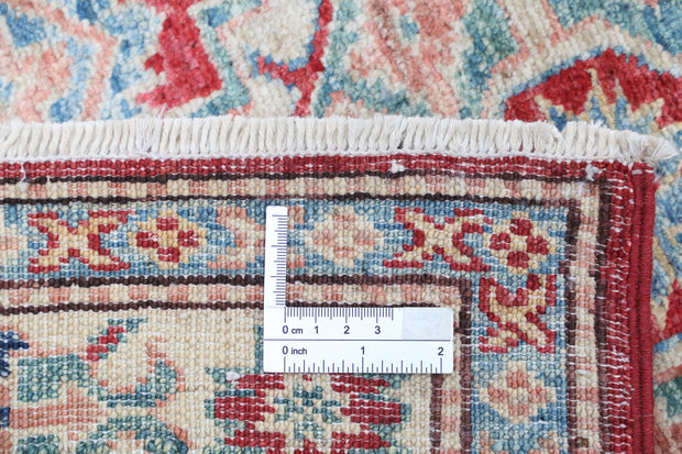 Hand Knotted Royal Kazak Wool Rug 2' 8" x 4' 4" - No. AT96482