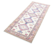 Hand Knotted Royal Kazak Wool Rug 2' 7" x 6' 2" - No. AT23153