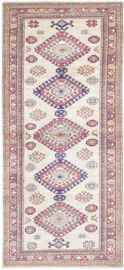 Hand Knotted Royal Kazak Wool Rug 2' 7" x 6' 2" - No. AT23153