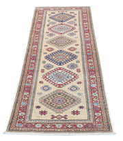 Hand Knotted Royal Kazak Wool Rug 2' 4" x 6' 3" - No. AT91111