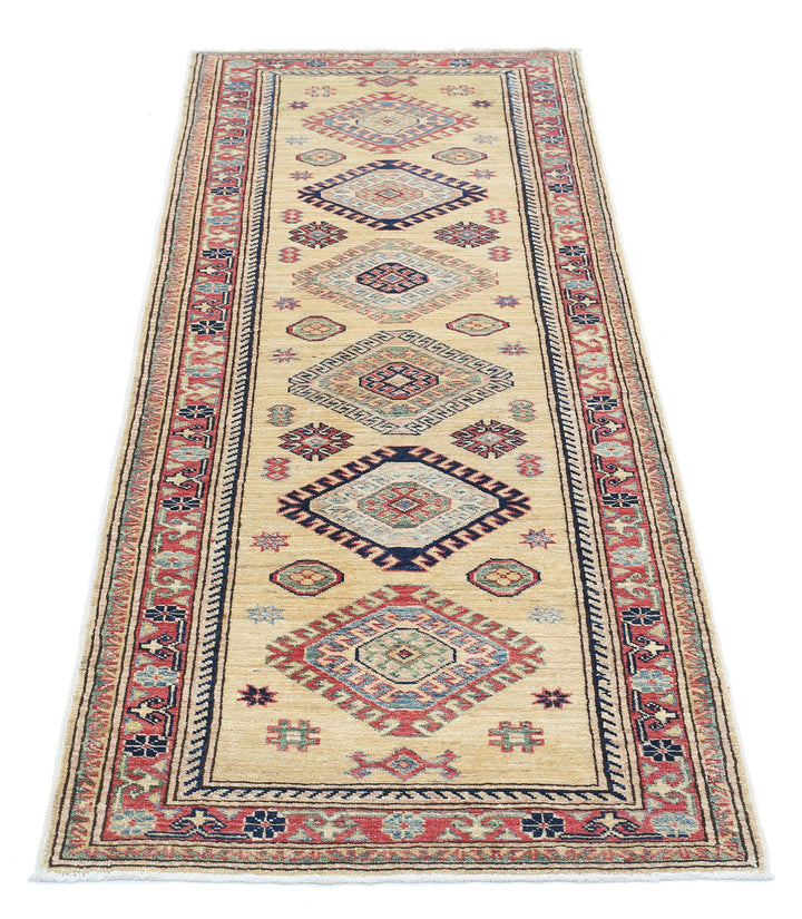 Hand Knotted Royal Kazak Wool Rug 2' 6" x 6' 4" - No. AT54063