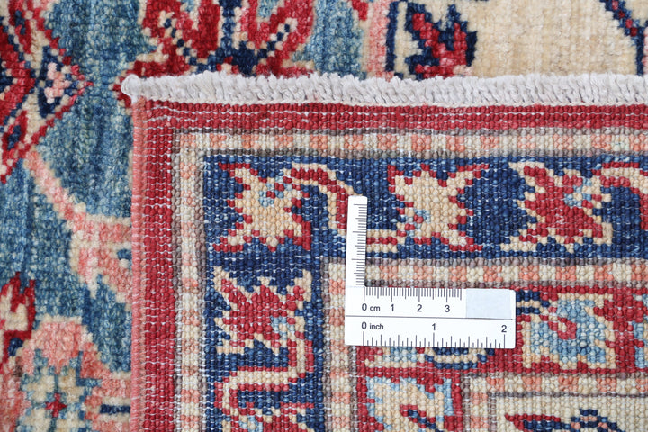 Hand Knotted Royal Kazak Wool Rug 4' 9" x 6' 5" - No. AT69991