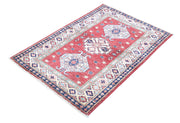 Hand Knotted Royal Kazak Wool Rug 2' 9" x 4' 0" - No. AT76264