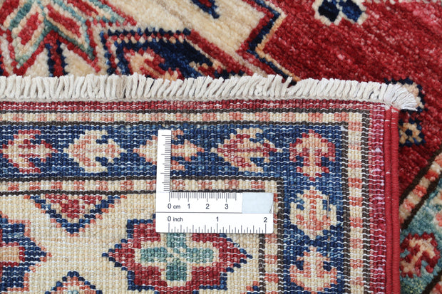 Hand Knotted Royal Kazak Wool Rug 2' 9" x 4' 0" - No. AT76264