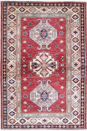 Hand Knotted Royal Kazak Wool Rug 2' 9" x 4' 0" - No. AT76264