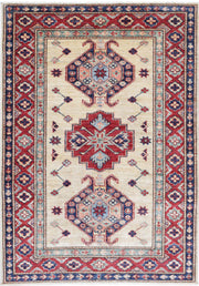 Hand Knotted Royal Kazak Wool Rug 2' 10" x 4' 0" - No. AT99442