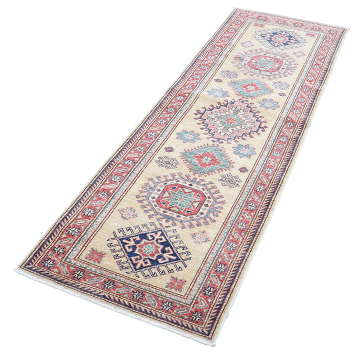 Hand Knotted Royal Kazak Wool Rug 2' 4" x 6' 9" - No. AT83772
