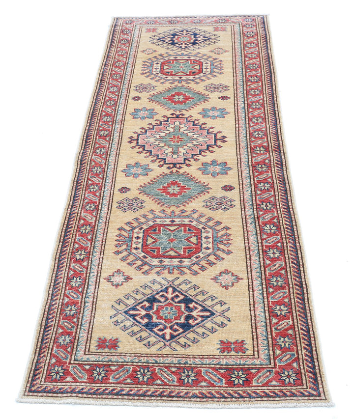Hand Knotted Royal Kazak Wool Rug 2' 4" x 6' 9" - No. AT83772