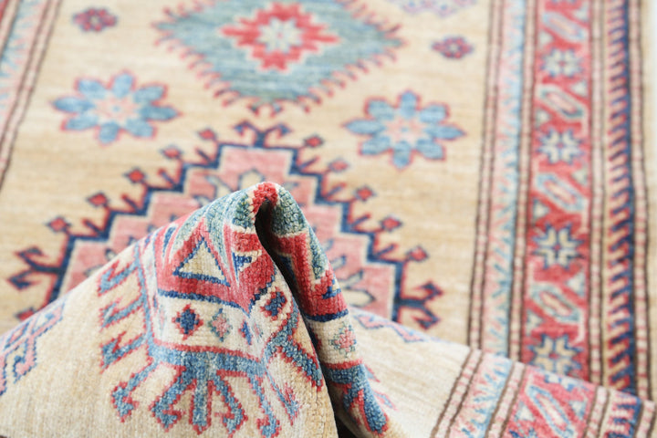 Hand Knotted Royal Kazak Wool Rug 2' 4" x 6' 9" - No. AT83772