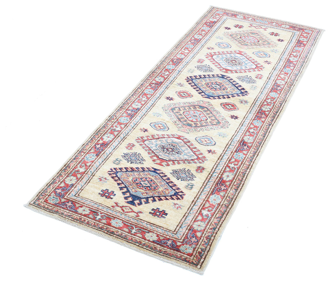 Hand Knotted Royal Kazak Wool Rug 2' 4" x 6' 0" - No. AT31655