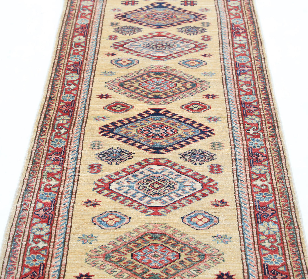 Hand Knotted Royal Kazak Wool Rug 2' 4" x 6' 0" - No. AT31655