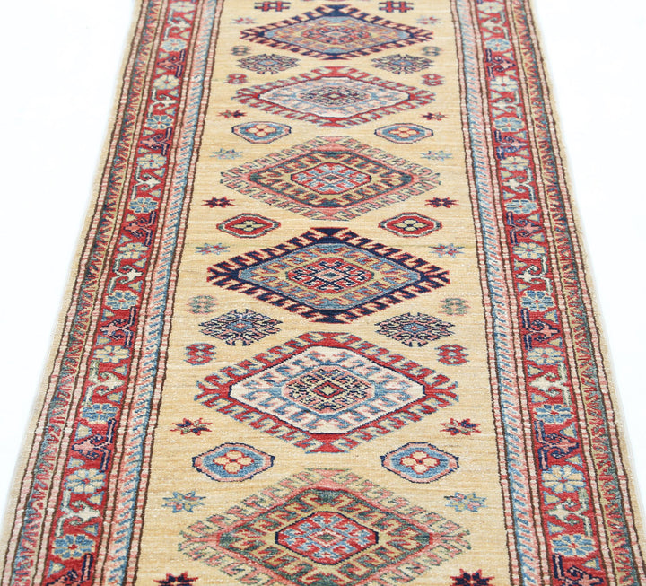 Hand Knotted Royal Kazak Wool Rug 2' 4" x 6' 0" - No. AT31655