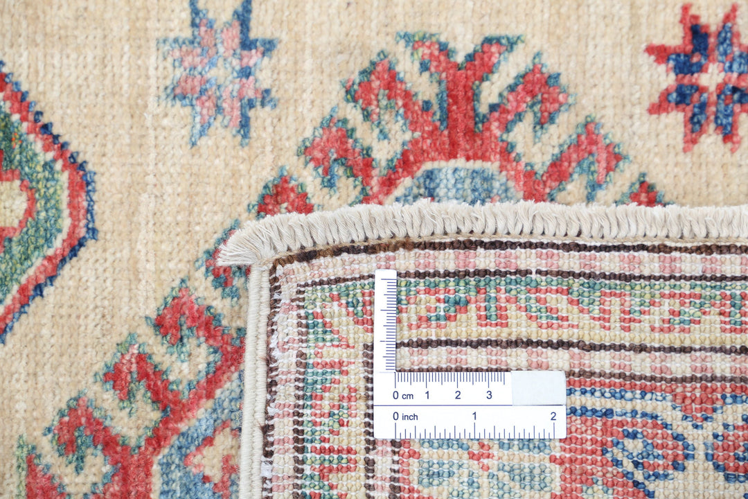 Hand Knotted Royal Kazak Wool Rug 2' 3" x 7' 4" - No. AT32203