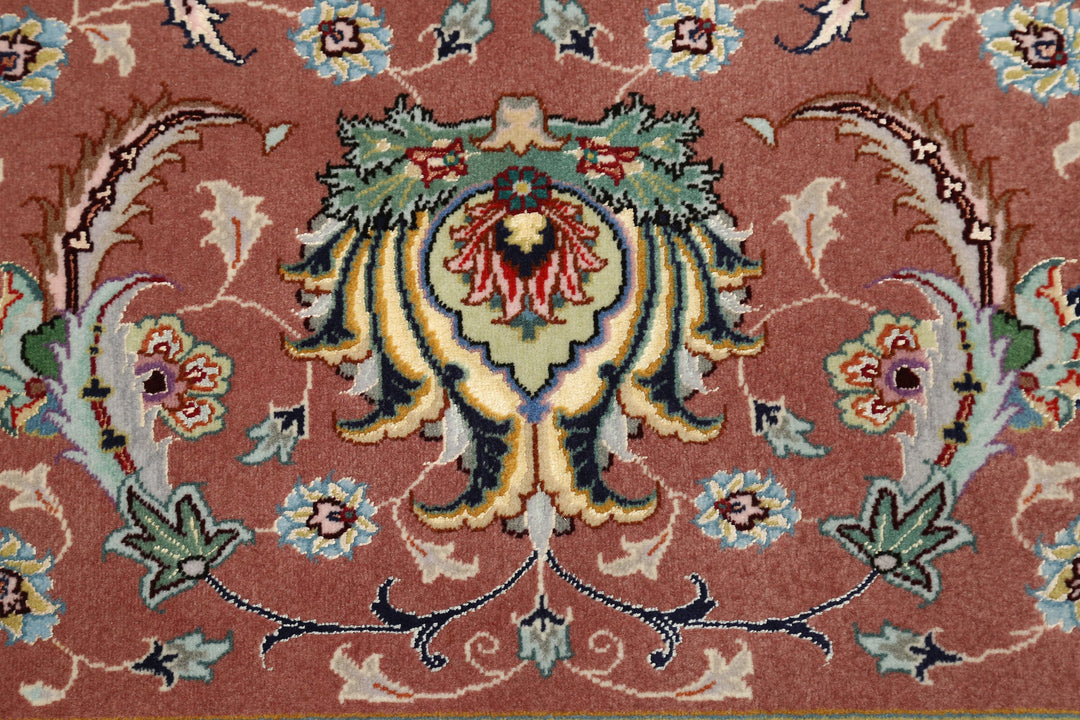 Hand Knotted Masterpiece Persian Tabriz Fine Faragi Wool Rug 13' 0" x 16' 11" - No. AT40013