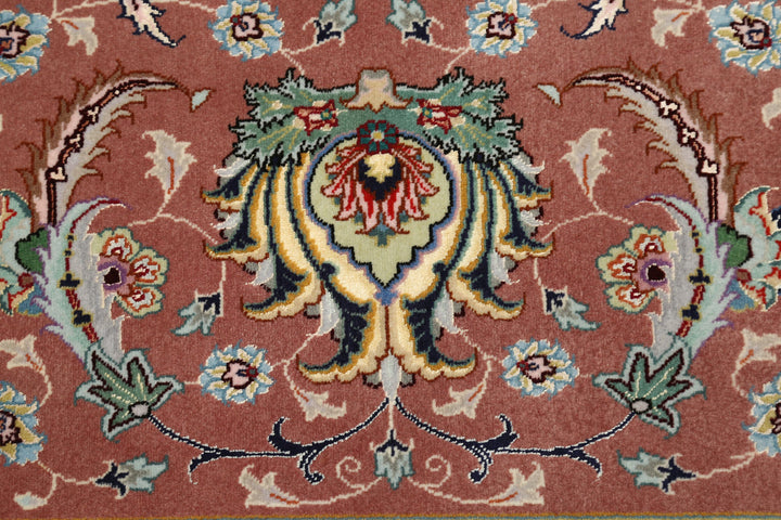 Hand Knotted Masterpiece Persian Tabriz Fine Faragi Wool Rug 13' 0" x 16' 11" - No. AT40013