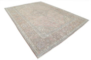 Hand Knotted Vintage Persian Tabriz Wool Rug 9' 4" x 13' 0" - No. AT46519
