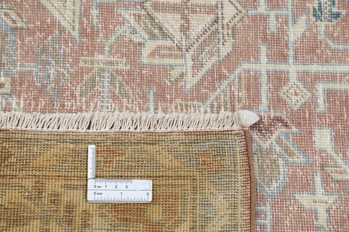 Hand Knotted Vintage Persian Tabriz Wool Rug 9' 4" x 13' 0" - No. AT46519