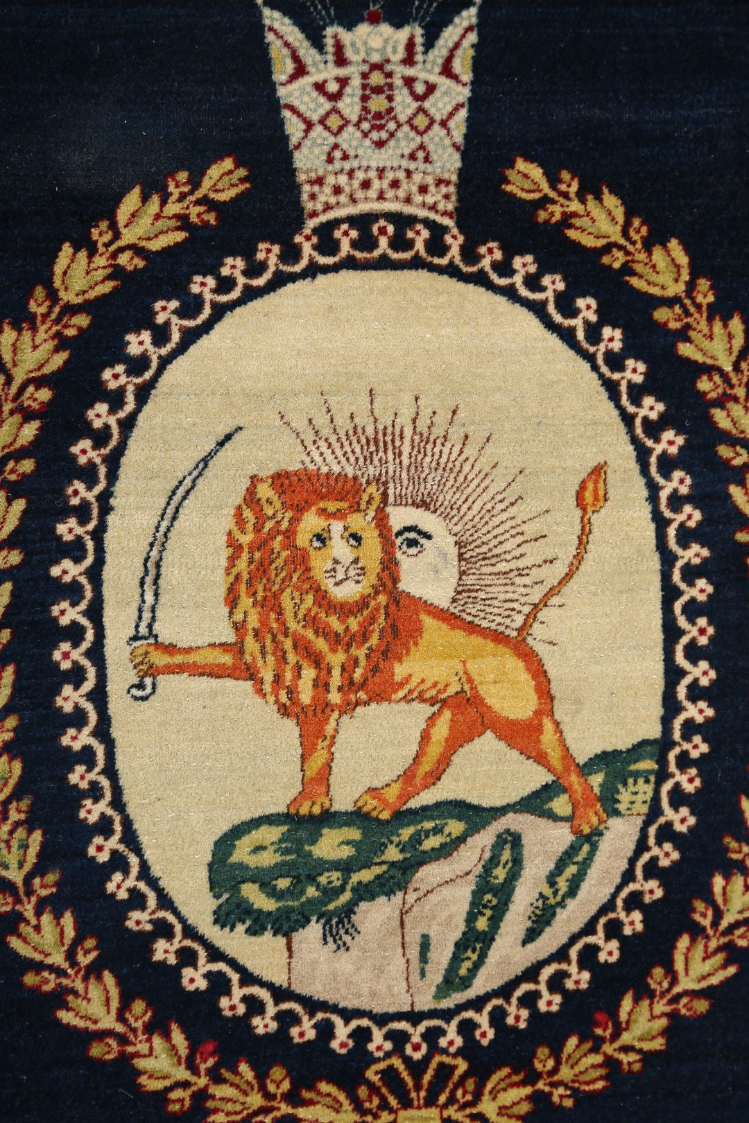 Hand Knotted Masterpiece Persian Tabriz Fine Wool Rug 1' 6" x 1' 9" - No. AT90130