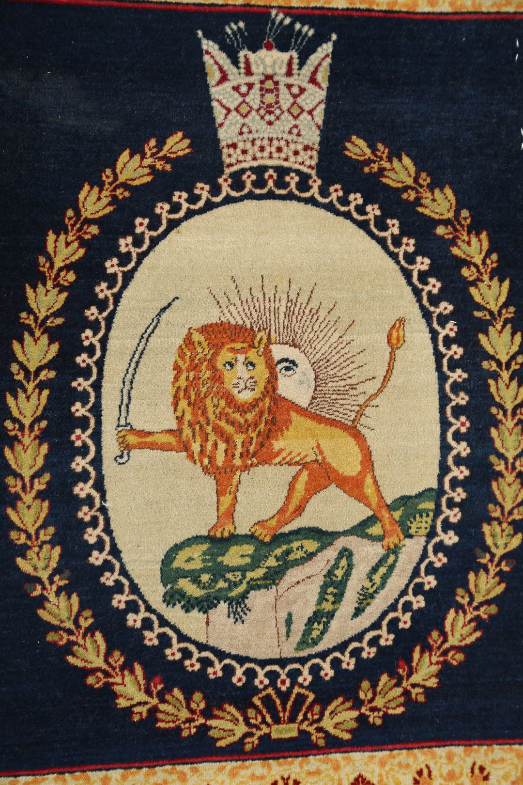 Hand Knotted Masterpiece Persian Tabriz Fine Wool Rug 1' 5" x 1' 9" - No. AT88178