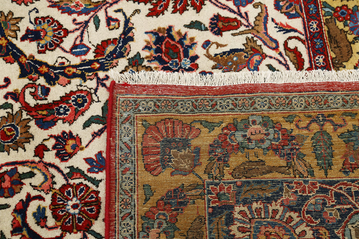 Hand Knotted Persian Tabriz Wool Rug 10' 8" x 14' 10" - No. AT66011