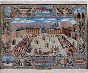 Hand Knotted Masterpiece Persian Tabriz Fine Wool Rug 5' 3" x 3' 11" - No. AT29502