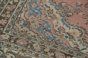 Hand Knotted Vintage Persian Tabriz Wool Rug 10' 0" x 13' 8" - No. AT80987
