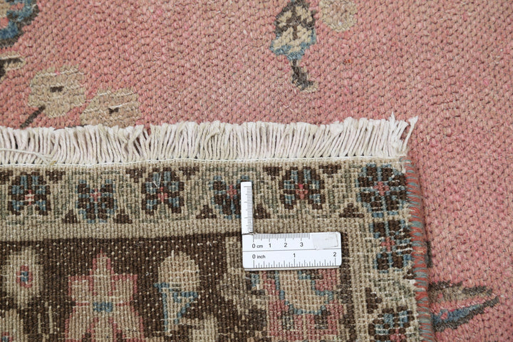 Hand Knotted Vintage Persian Tabriz Wool Rug 10' 0" x 13' 8" - No. AT80987
