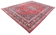 Hand Knotted Persian Tabriz Wool Rug 9' 7" x 12' 8" - No. AT90193