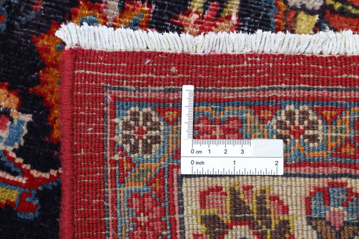 Hand Knotted Persian Tabriz Wool Rug 9' 7" x 12' 8" - No. AT90193