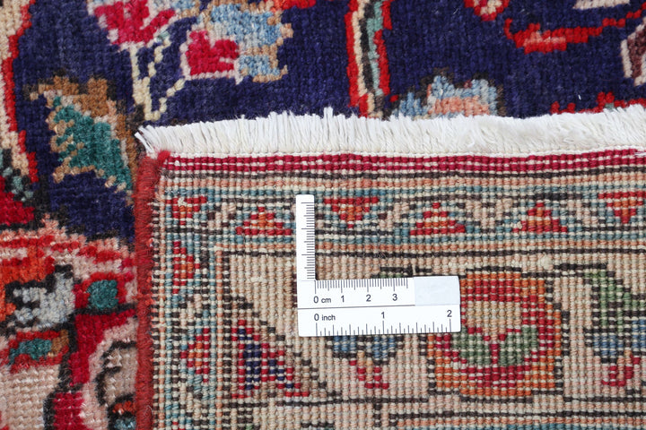 Hand Knotted Persian Tabriz Wool Rug 9' 11" x 13' 3" - No. AT60892