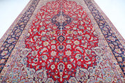 Hand Knotted Persian Tabriz Wool Rug 9' 7" x 16' 1" - No. AT69689